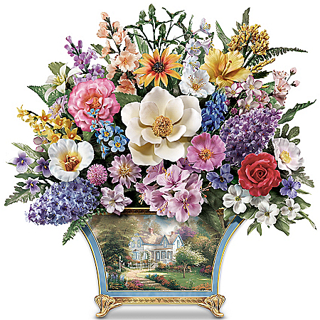 Thomas Kinkade All American 50-State Artificial Flower Bouquet