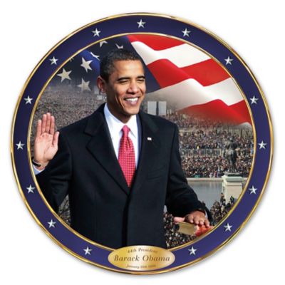 The Time Has Come Barack Obama Commemorative Collector Plate