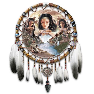 Native American-Inspired Dreamcatcher Wall Decor Art: Dreams Of The Sacred Elements