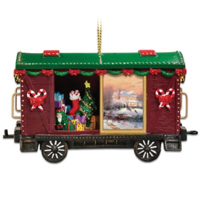 Thomas Kinkade Christmas Express Ornament: Hometown Memories