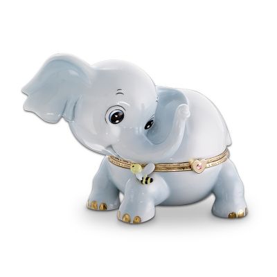 Kismet Elephant Heirloom Porcelain Music Box