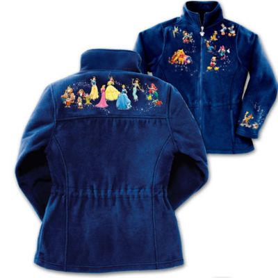 Disney Characters Fleece Jacket: Magic Of Disney