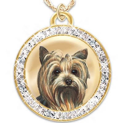 A Friend Fur-Ever Dog Lover's Pendant Necklace