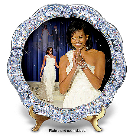 Michelle Obama: Inaugural Events Collector Plate
