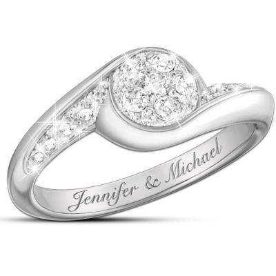 Celebration Of Love Personalized Diamond Ring