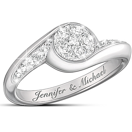 Celebration Of Love Personalized Diamond Ring