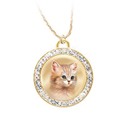 Jurgen Scholz A Cat Is A Friend Fur-Ever Pendant Necklace