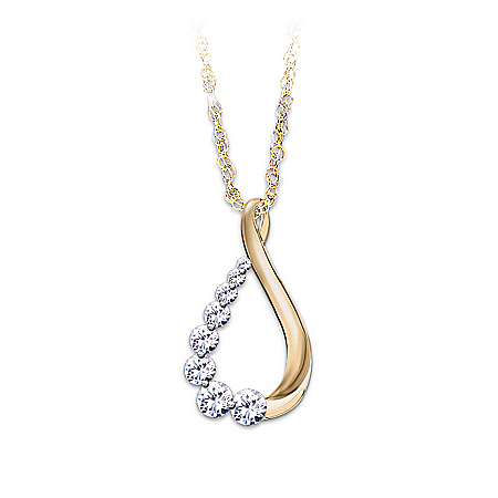 Until We Meet Again Journey Pendant Necklace
