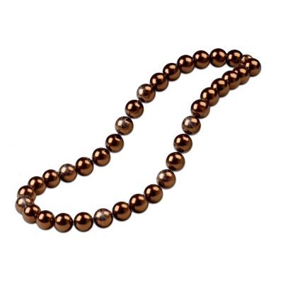 Chocolate Decadence Mother Of Pearl Necklace