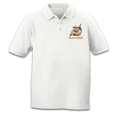 USMC Bulldog Polo Shirt