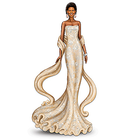 The Michelle Obama Radiant Beauty Figurine