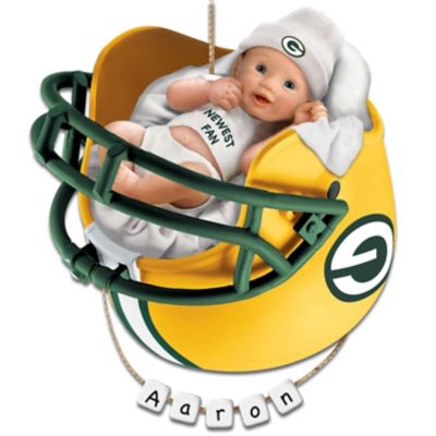 Green Bay Packers Personalized Baby's First Christmas Ornament