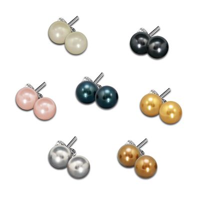 The Perfect Pearls Earrings: Seven Sets In Seven Luxurious Colors