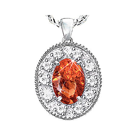 Legend Of The Birthstone Pendant Necklace