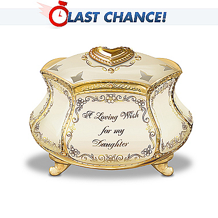 Heirloom Messages For Daughter Recordable Keepsake Box