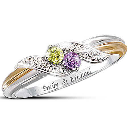 Personalized Birthstone Ring: Embrace