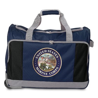 USMC Semper Fi Duffel Bag: Comes With A Removable And Adjustable Shoulder Strap