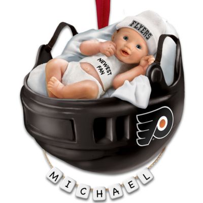 NHL® Philadelphia Flyers® Personalized Baby's First Ornament