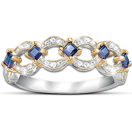 Enchantment Tanzanite & Diamond Eternity Ring