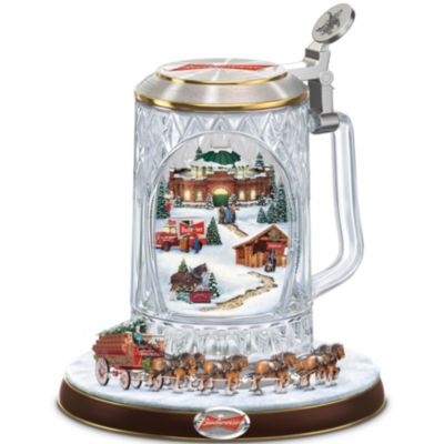 Budweiser Holiday Cheers Collectible Stein