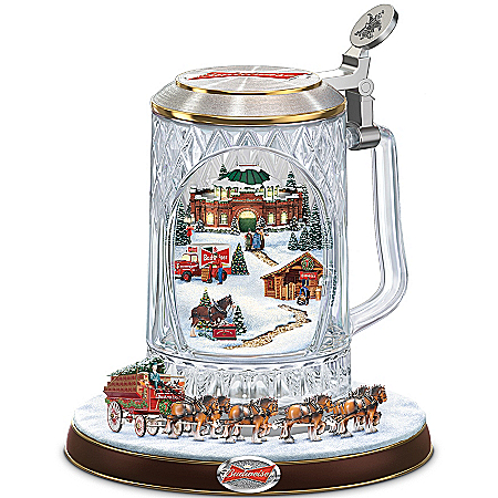 Budweiser Holiday Cheers Collectible Stein
