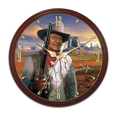 John Wayne: Legend Of The Hour Collectible Wall Clock