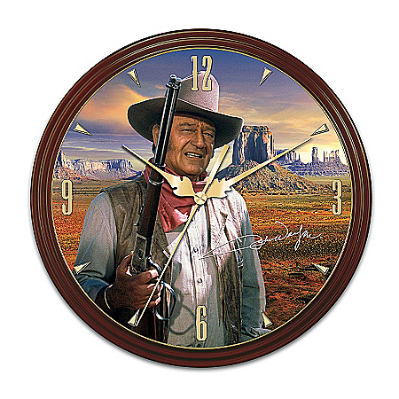 John Wayne: Legend Of The Hour Collectible Wall Clock