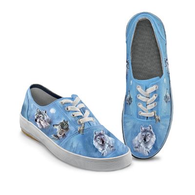 Spirit Of The Wilderness: Wolf Art Women's Shoes