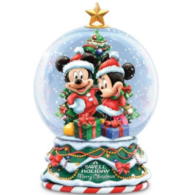 Disney A Swell Holiday Miniature Snowglobe