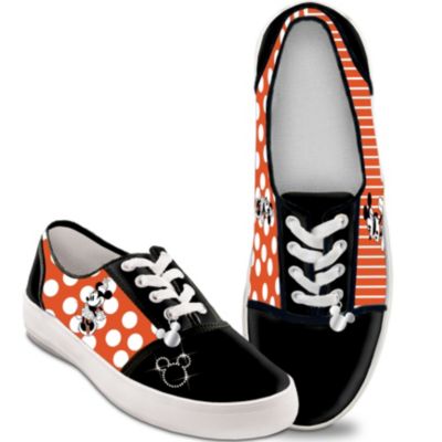 Disney Retro Mickey & Minnie Women's Canvas Shoes