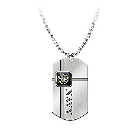 For My Sailor Pendant Dog Tag Pendant Necklace