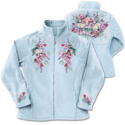 Lena Liu Blossoms And Butterflies Women's Jacket