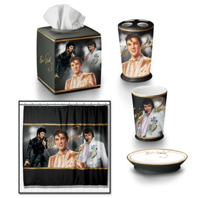 Bath Accessories: The Elvis Presley Bath Ensemble Accessories Set