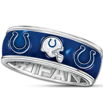 NFL Indianapolis Colts Spinning Ring: #1 Fan