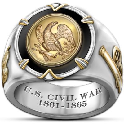 150th Anniversary U.S. Civil War Men's Ring