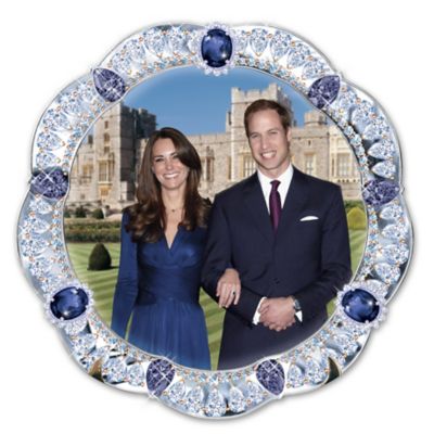 A Royal Engagement: Prince William And Kate Middleton Collector Plate