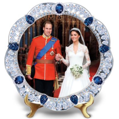 It's Official! The Royal Wedding Jeweled Plate