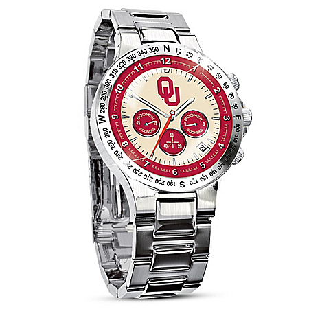 Oklahoma Sooners Collector's Watch