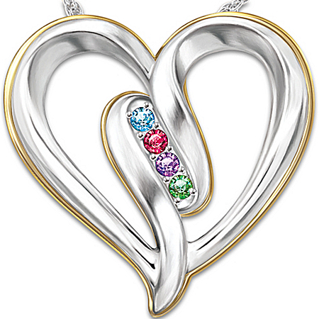 A Mother's Journey Personalized Pendant Necklace