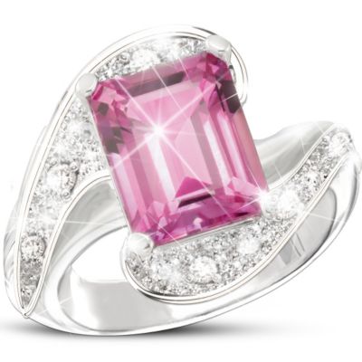 Passion Pink Topaz Ring