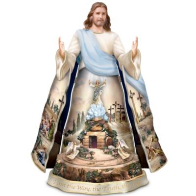 Thomas Kinkade Jesus Sculpture: Visions Of Faith