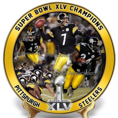 The Green Bay Packers Super Bowl XLV Champions Collector Plate