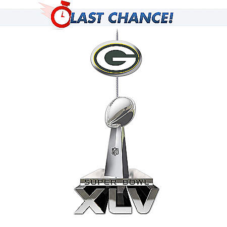 Green Bay Packers Super Bowl XLV Championship Ornament