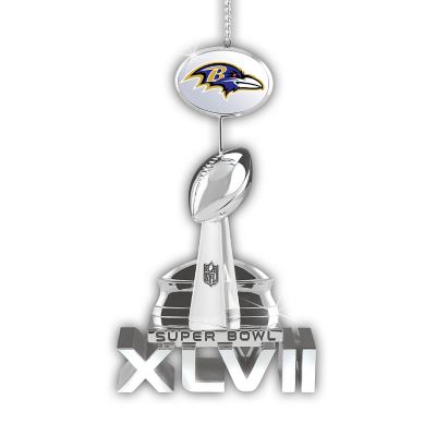 Super Bowl XLVII Championship Ornament: Baltimore Ravens