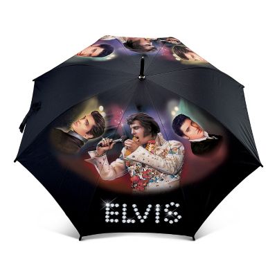 Elvis Presley Umbrella: Rock'n In The Rain