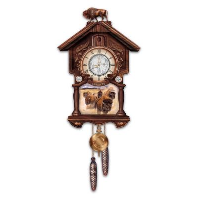 U.S. Indian Head Nickel Cuckoo Clock