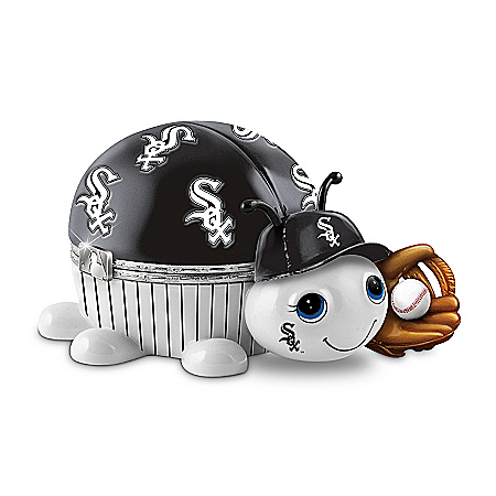 MLB Chicago White Sox Love Bug Heirloom Porcelain Music Box