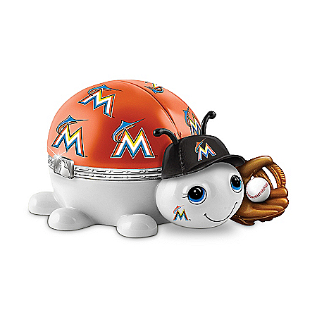 MLB Miami Marlins Love Bug Music Box