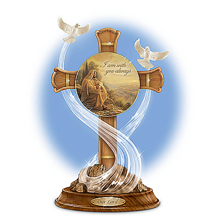 Artistic Cross Sculpture: Our Lord