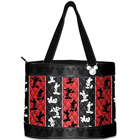 Disney Mickey Mouse Quilted Tote Bag: Mickey Magic